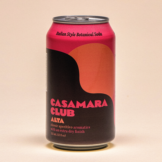 Alta cans, classic aperitivo — Italian style botanical soda